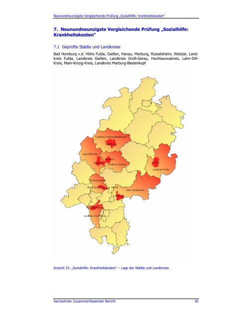 Sechzehnter Zusammenfassender Bericht 2006 - Hessischer ...