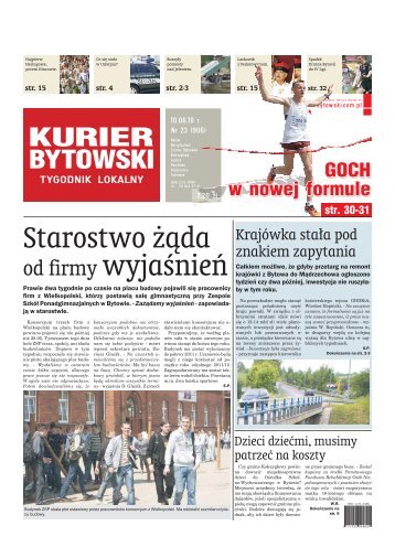 Starostwo - Kurier Bytowski