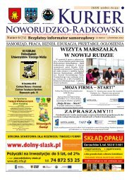 KURIER NOWORUDZKO - Agencja Rozwoju Regionalnego ...