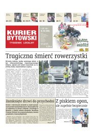 Tragiczna Å“mierÄ‡ rowerzystki - Kurier Bytowski