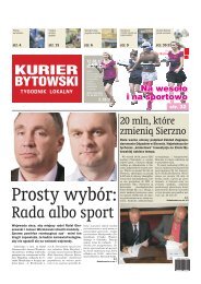 20 mln, ktÃ³re zmieniÂ¹ Sierzno - Kurier Bytowski