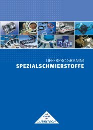 SPEZIALSCHMIERSTOFFE - FUCHS AUSTRIA Schmierstoffe GmbH