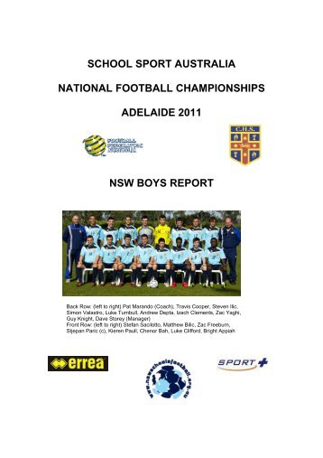 SCHOOL SPORT AUSTRALIA NATIONAL ... - CHS Football