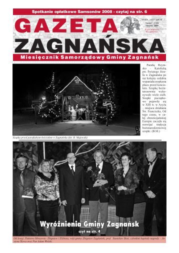 Wyróżnienia Gminy Zagnańsk - Gmina Zagnańsk