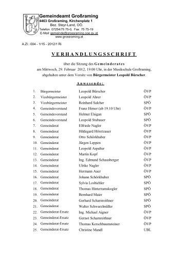 (302 KB) - .PDF - Großraming