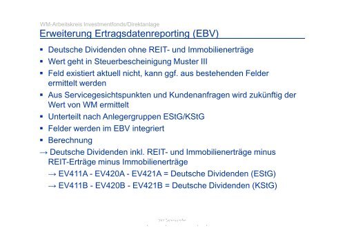 Interpretationen, Klarstellungen, Redaktionelle Änderungen