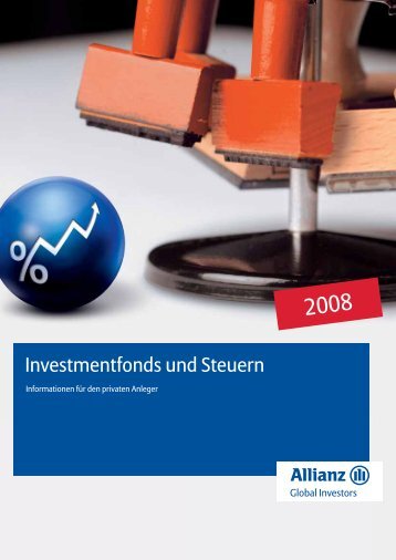 Investmentfonds und Steuern