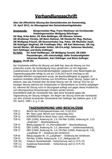 GR-Sitzungsprotokoll (155 KB) - .PDF - Adlwang