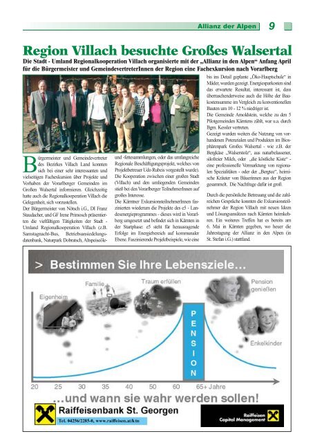 Mitteilungsblatt - Marktgemeinde Nötsch