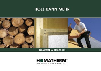 HOLZ KANN MEHR - Homatherm