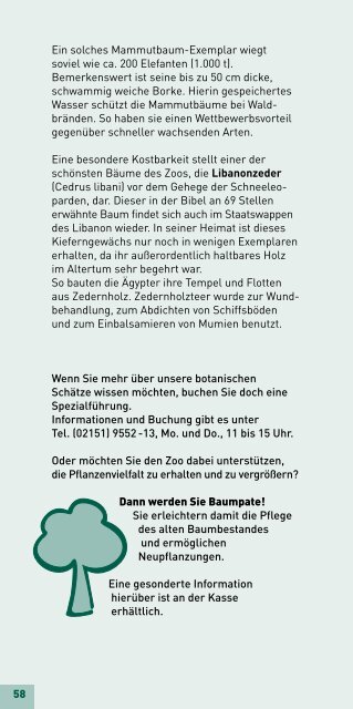 PDF-Version des Zooführers - Krefelder Zoo