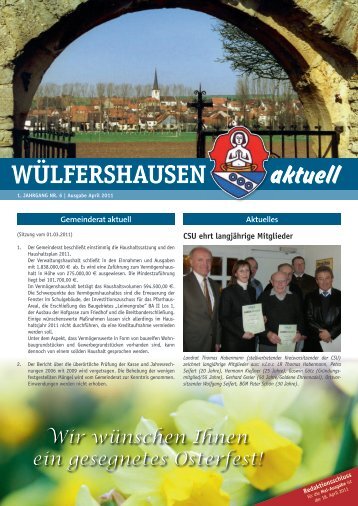 aktuell - Gemeinde Wülfershausen