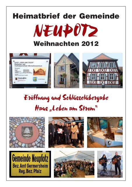 Heimatbrief 2012 - Ortsgemeinde Neupotz
