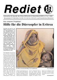 Neues Projekt: Schule Himberti Editorial - Eritrea-Hilfswerk in ...