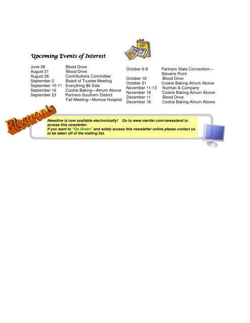 summer template for online - Meriter Health Services