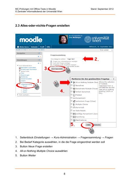 Multiple-Choice-Prüfungen: - Zentraler Informatikdienst - Universität ...