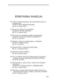 zemunska naselja - Hronika za Zemun