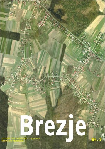 INFORMATIVNI GODIŠNJAK • 7. lipnja 2008. BESPLATNI ... - Brezje