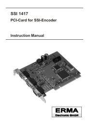 SSI 1417 - ERMA - Electronic GmbH