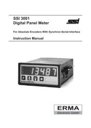 RMA ERMA - ERMA - Electronic GmbH