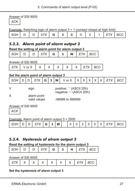 SSI 9005 - ERMA - Electronic GmbH