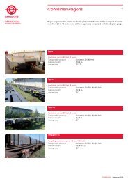 Sheet container wagons - Ermewa