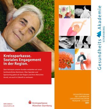 Kreissparkasse. Soziales Engagement in der Region.