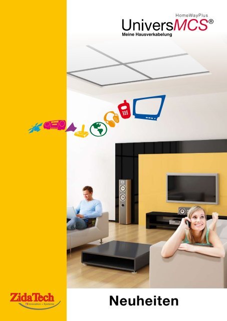 K-2000 UniversMCS Neuheiten Broschüre - ZidaTech AG