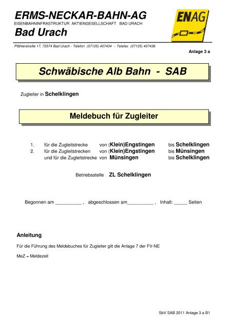 SbV_SAB_2011_Anlage 03 a Meldebuch 110803 B1 - Erms-Neckar ...