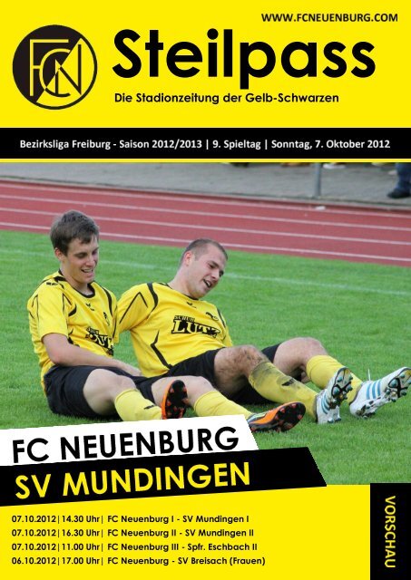 unser heutiger gegner - sv mundingen - FC Neuenburg