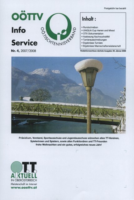 Oo Rl1m Jugend Oberosterreichischer Tischtennisverband