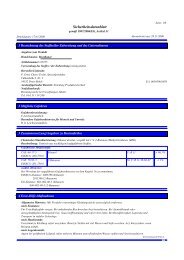 Sicherheitsdatenblatt