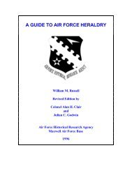 A GUIDE TO AIR FORCE HERALDRY - USAFPatches.com