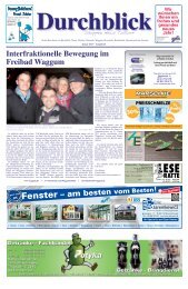 Durchblick Nr. 24, Januar 2013 - bei waggum.de