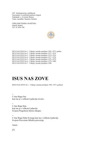 Isus nas zove - Zlatno pero