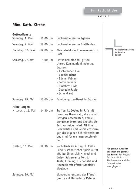 mibla 5/11 - Gemeinde Eglisau