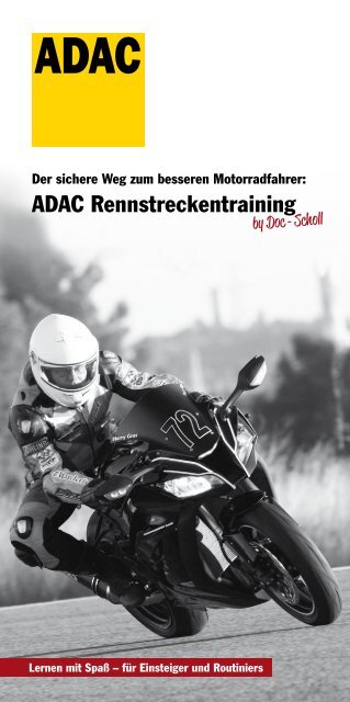 ADAC Rennstreckentraining - DOC SCHOLL, Fahrertraining
