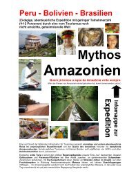 Mythos Amazonien - Ottos tours