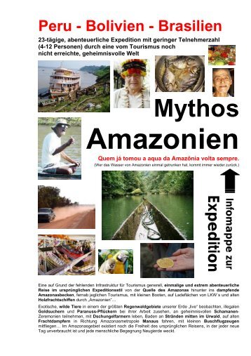 Mythos Amazonien - Ottos tours