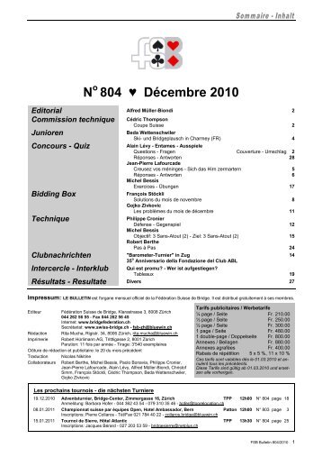 J U I LLET / A O e T - Swiss Bridge