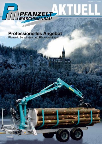 Professionelles Angebot - Pfanzelt Maschinenbau