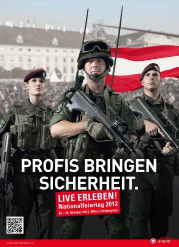 PROFIS BRINGEN SICHERHEIT. - Österreichs Bundesheer