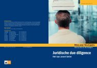 Juridische due diligence - Ernst & Young