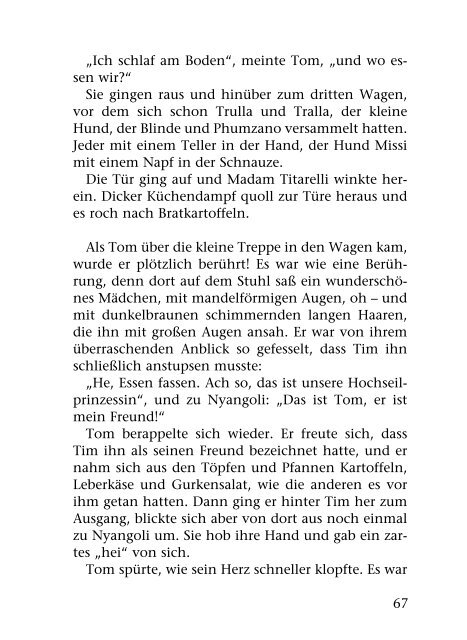 Hussi - Tom - Der Junge, der zum Zirkus ging - Hannah-Verlag