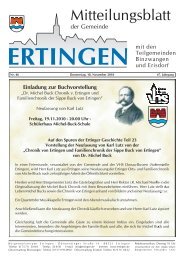 Ausgabe 46 vom 18.11.2010 - Ertingen