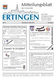 Ausgabe 07 vom 16.02.2012 - Ertingen