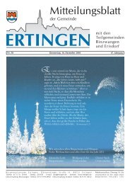 Ausgabe 50 vom 16.12.2010 - Ertingen