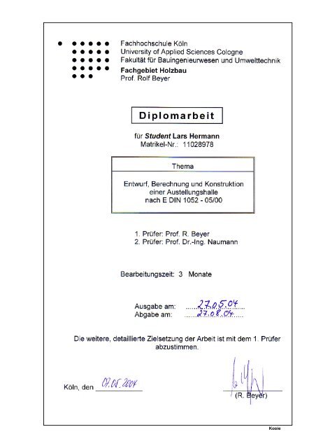 nachweise nach E DIN 1052 – 05/2000 Statik - Tragwerksplanung ...