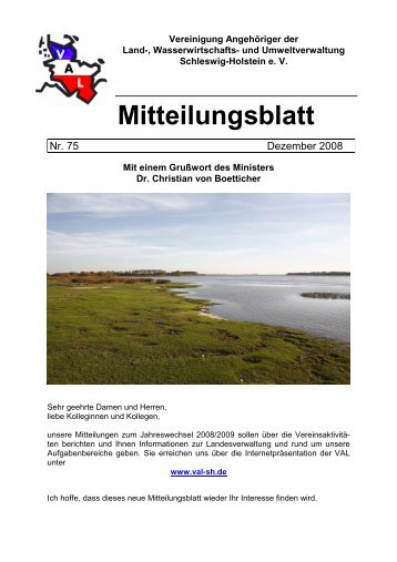 VAL-Mitteilungsblatt 75 Dez. 08