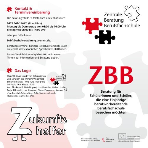 ZBB-Flyer - Die Senatorin für Bildung und Wissenschaft - Bremen